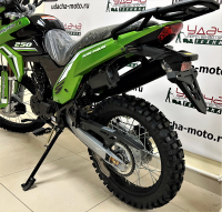 Мотоцикл Motoland GL250 ENDURO (172FMM-5/PR250) (XL250-В) зеленый МОТОУДАЧА. Магазин мототехники и садового инвентаря с доставкой по всей России