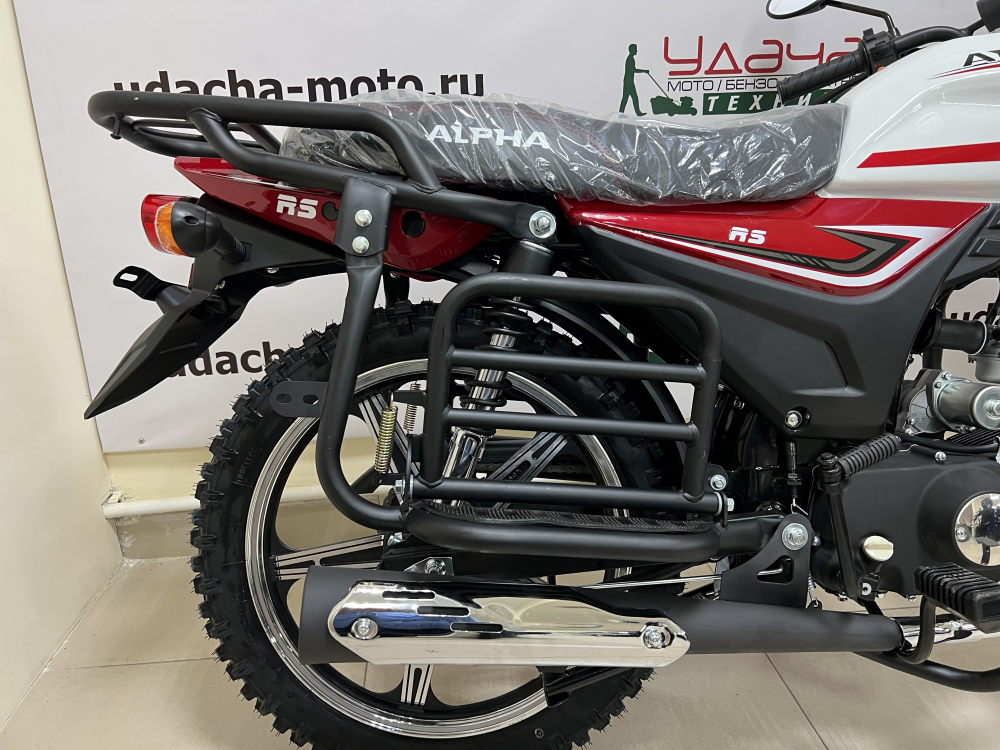Мопед Альфа Forester RS 11 (LM48-B) красный (A) МОТОУДАЧА. Магазин мототехники и садового инвентаря с доставкой по всей России