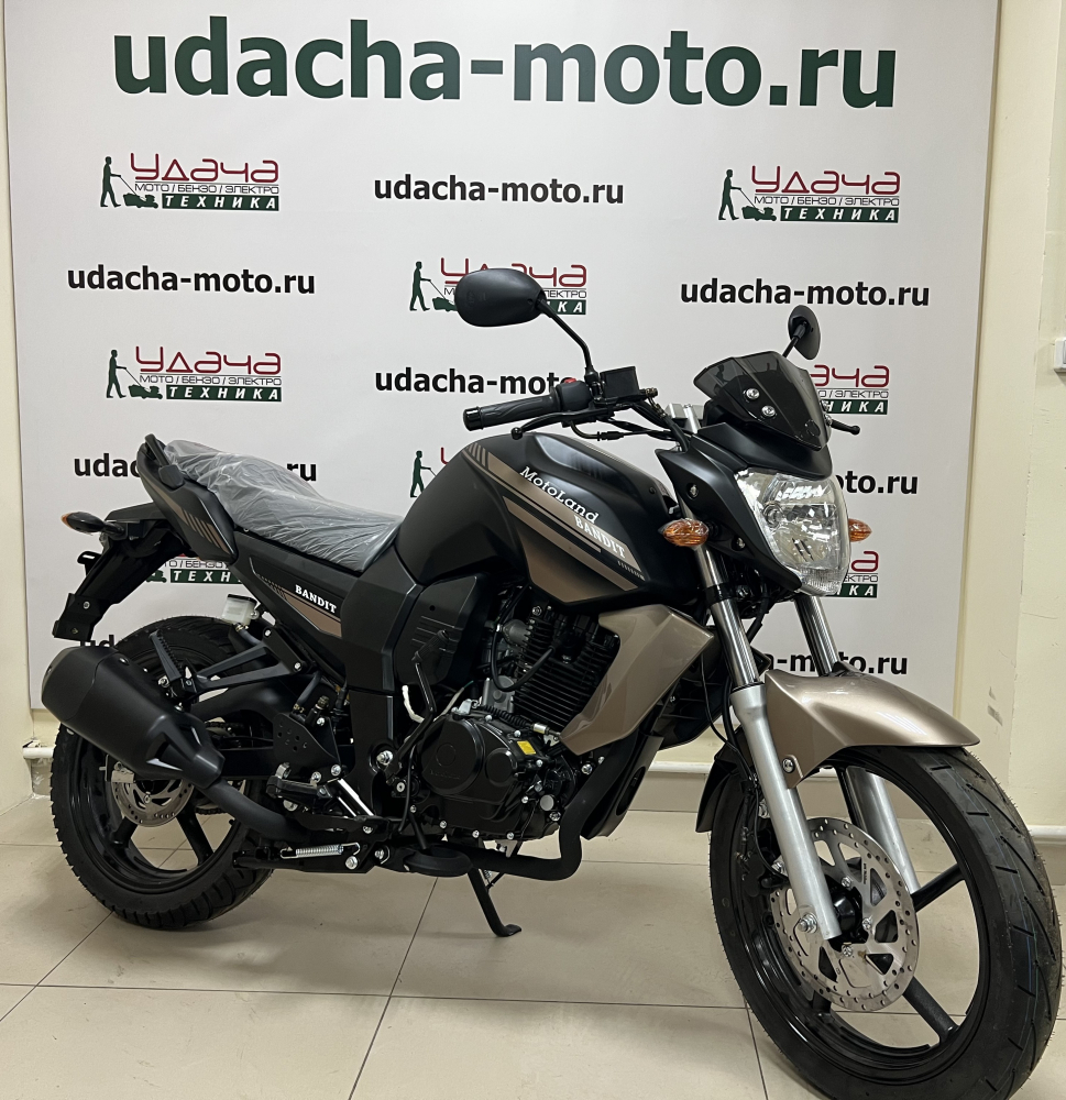 Мотоцикл дорожный Motoland BANDIT 250 коричневый МОТОУДАЧА. Магазин мототехники и садового инвентаря с доставкой по всей России