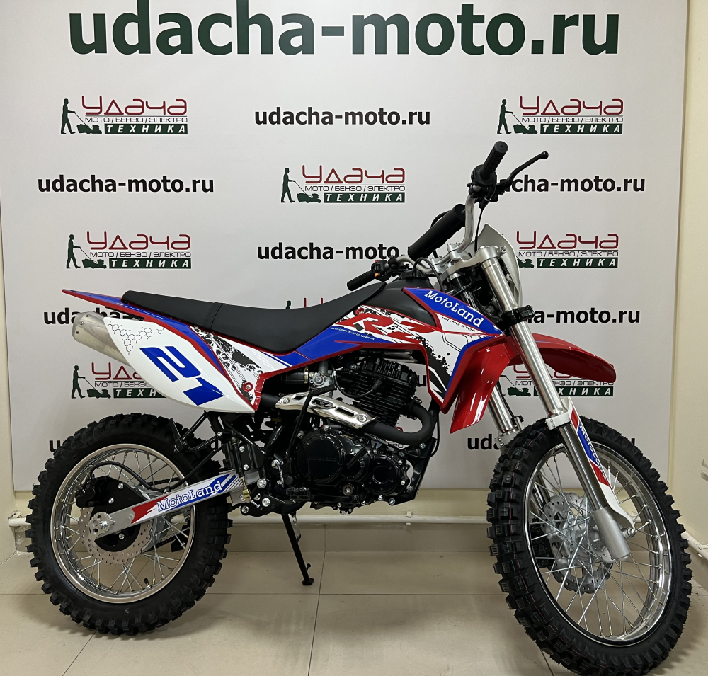 Мотоцикл Кросс Motoland RZ 200 (164FML) МОТОУДАЧА. Магазин мототехники и садового инвентаря с доставкой по всей России