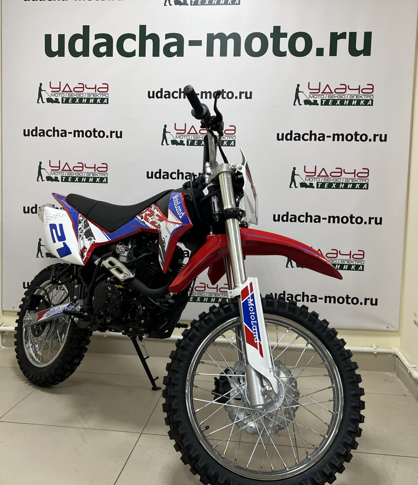 Мотоцикл Кросс Motoland RZ 200 (164FML) МОТОУДАЧА. Магазин мототехники и садового инвентаря с доставкой по всей России