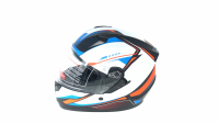 Мотошлем RACER BLD-M67E (L) черный/синий (9) интеграл МОТОУДАЧА. Магазин мототехники и садового инвентаря с доставкой по всей России