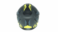 Мотошлем RACER BLD-M62 (XL) серый/желтый (9) интеграл МОТОУДАЧА. Магазин мототехники и садового инвентаря с доставкой по всей России