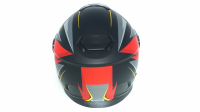 Мотошлем RACER BLD-M62 (XL) черный/красный (9) интеграл МОТОУДАЧА. Магазин мототехники и садового инвентаря с доставкой по всей России