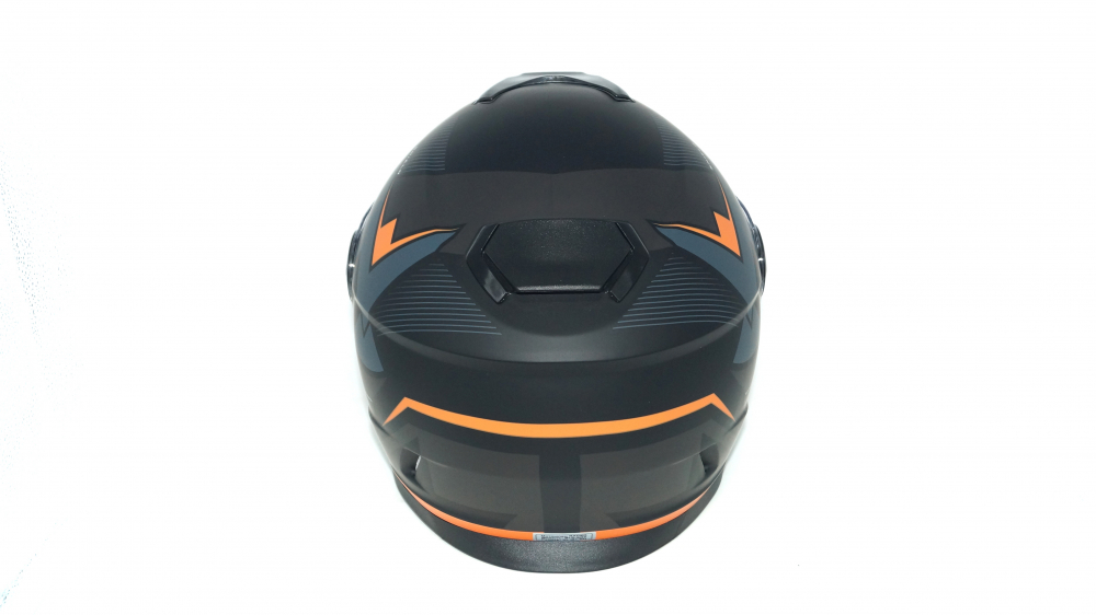 Мотошлем RACER BLD-M62 (XL) черный/оранжевый (9) интеграл МОТОУДАЧА. Магазин мототехники и садового инвентаря с доставкой по всей России