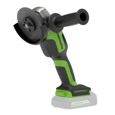 24В Угловая шлифовальная машина, аккумуляторная Greenworks 24V,  бесщеточная, c 1хАКБ 4 МОТОУДАЧА. Магазин мототехники и садового инвентаря с доставкой по всей России