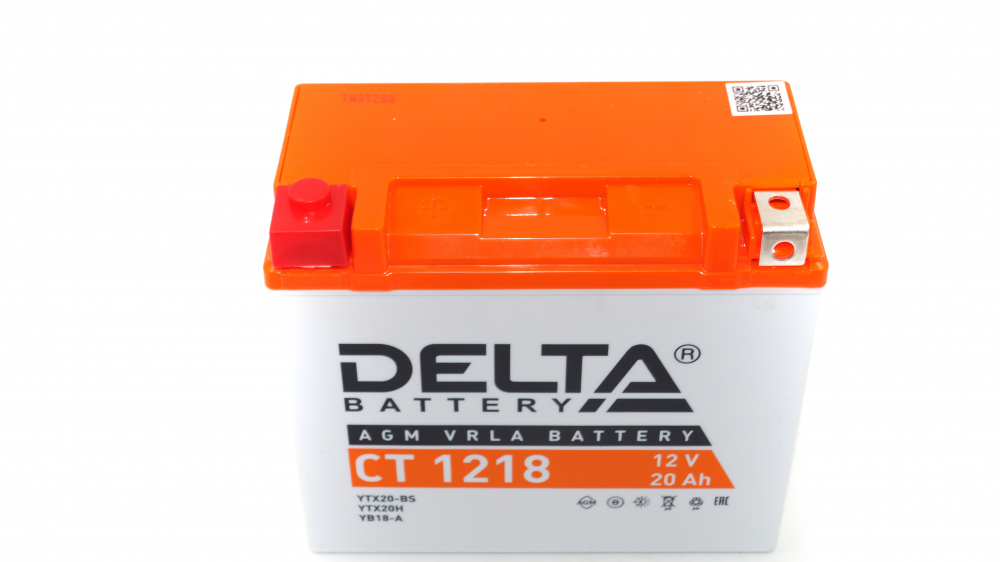 СT 1218 Delta Аккумуляторная батарея МОТОУДАЧА. Магазин мототехники и садового инвентаря с доставкой по всей России