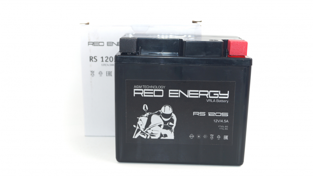 RS 1205 Red Energy Аккумуляторная батарея МОТОУДАЧА. Магазин мототехники и садового инвентаря с доставкой по всей России