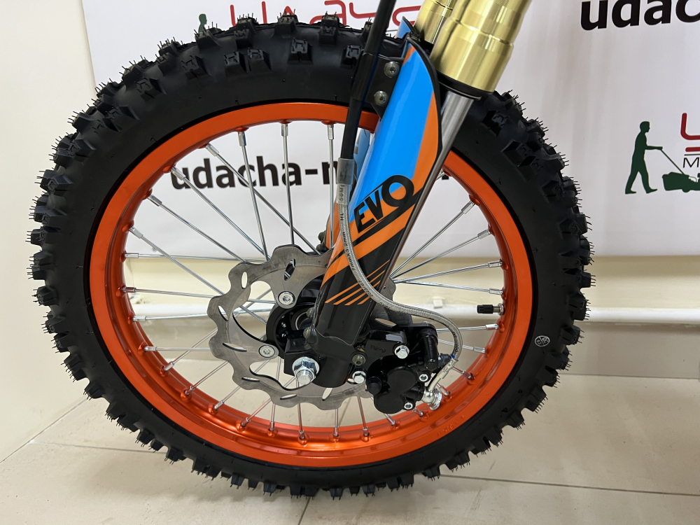 Питбайк KAYO EVOLUTION YX125EM 17/14 KRZ (механ. сцепл., эл. стартер) МОТОУДАЧА. Магазин мототехники и садового инвентаря с доставкой по всей России