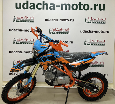 Питбайк KAYO EVOLUTION YX140EM 17/14 KRZ (механ. сцепл., эл. стартер) МОТОУДАЧА. Магазин мототехники и садового инвентаря с доставкой по всей России