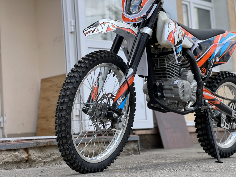 Мотоцикл кроссовый KAYO K1 250 MX 21/18 МОТОУДАЧА. Магазин мототехники и садового инвентаря с доставкой по всей России