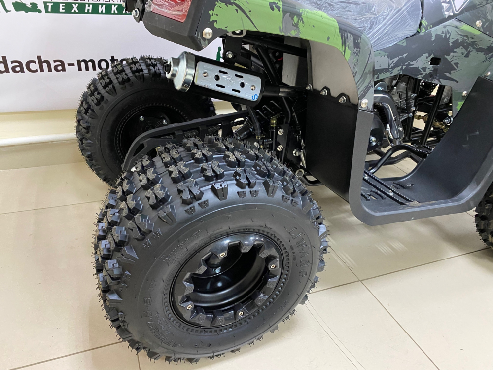 Комплект квадроцикла GRIZLIK PREMIUM 2024 черный-зеленый камуфляж МОТОУДАЧА. Магазин мототехники и садового инвентаря с доставкой по всей России