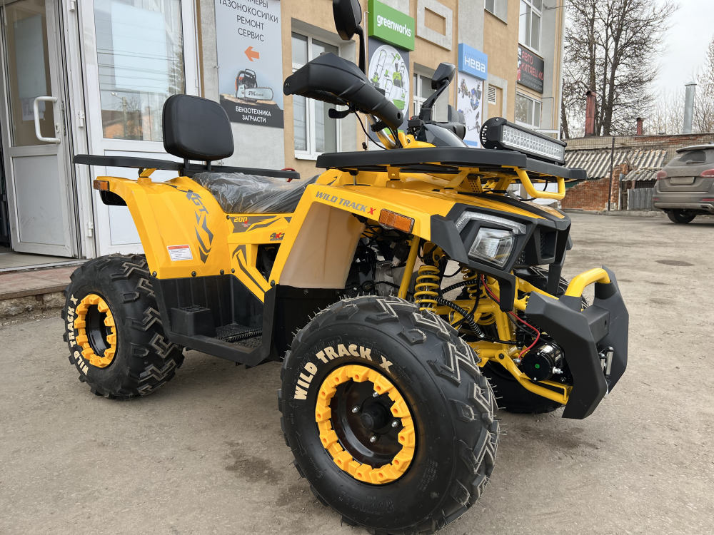 Комплект пластика (п) 200 WILD TRACK X WINCH (баланс. вал) МОТОУДАЧА. Магазин мототехники и садового инвентаря с доставкой по всей России