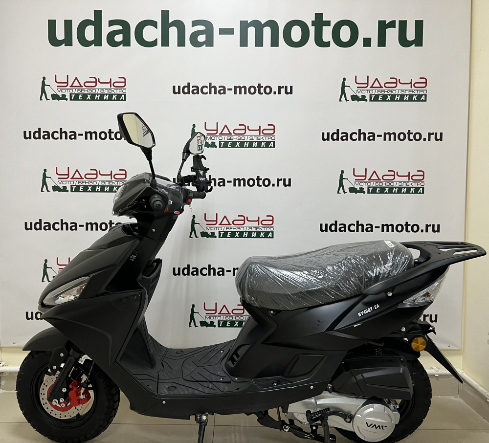 Скутер CORSA RS 49см3 (150) (BLAC/MATT BLACK) МОТОУДАЧА. Магазин мототехники и садового инвентаря с доставкой по всей России