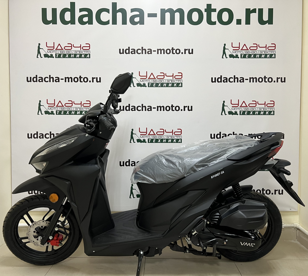 Скутер VMC (VENTO) INFERNO (170cc) БЕЗ ЭПТС (MATT BLACK) Матовый чёрный МОТОУДАЧА. Магазин мототехники и садового инвентаря с доставкой по всей России