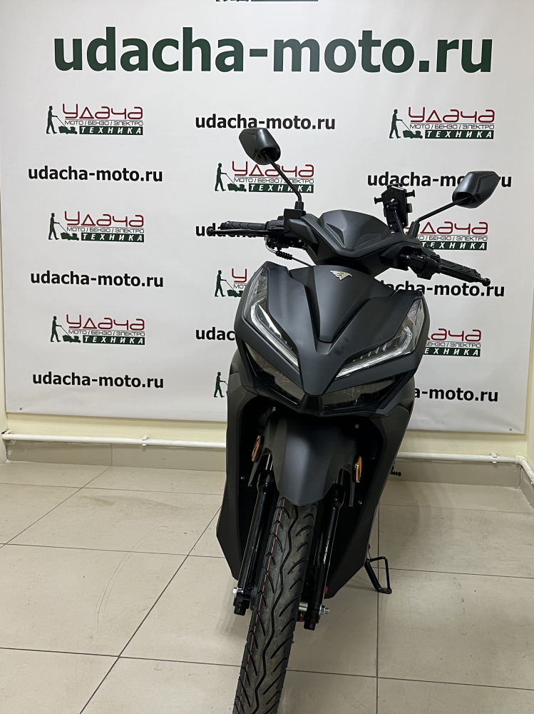 Скутер VMC (VENTO) INFERNO (170cc) БЕЗ ЭПТС (MATT BLACK) Матовый чёрный МОТОУДАЧА. Магазин мототехники и садового инвентаря с доставкой по всей России