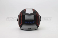 Шлем открытый с двойным стеклом ROCKOT PD-625 KL (M) (черный/красный матовый) МОТОУДАЧА. Магазин мототехники и садового инвентаря с доставкой по всей России