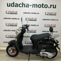 Скутер VENTO RETRO 49cc (150) сигнализация (99кг/100кг) (BLACK) Чёрный глянцевый МОТОУДАЧА. Магазин мототехники и садового инвентаря с доставкой по всей России