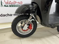 Скутер VENTO RETRO 49cc (150) сигнализация (99кг/100кг) (BLACK) Чёрный глянцевый МОТОУДАЧА. Магазин мототехники и садового инвентаря с доставкой по всей России