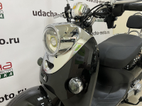 Скутер VENTO RETRO 49cc (150) сигнализация (99кг/100кг) (BLACK) Чёрный глянцевый МОТОУДАЧА. Магазин мототехники и садового инвентаря с доставкой по всей России