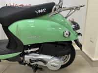 Скутер VENTO RETRO 49cc (150) сигнализация (99кг/100кг) GREEN (Мятный) МОТОУДАЧА. Магазин мототехники и садового инвентаря с доставкой по всей России