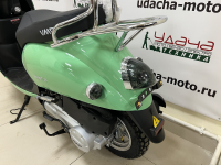 Скутер VENTO RETRO 49cc (150) сигнализация (99кг/100кг) GREEN (Мятный) МОТОУДАЧА. Магазин мототехники и садового инвентаря с доставкой по всей России