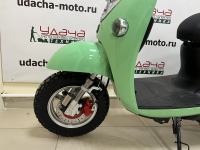 Скутер VENTO RETRO 49cc (150) сигнализация (99кг/100кг) GREEN (Мятный) МОТОУДАЧА. Магазин мототехники и садового инвентаря с доставкой по всей России