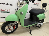 Скутер VENTO RETRO 49cc (150) сигнализация (99кг/100кг) GREEN (Мятный) МОТОУДАЧА. Магазин мототехники и садового инвентаря с доставкой по всей России