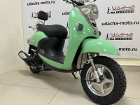 Скутер VENTO RETRO 49cc (150) сигнализация (99кг/100кг) GREEN (Мятный) МОТОУДАЧА. Магазин мототехники и садового инвентаря с доставкой по всей России