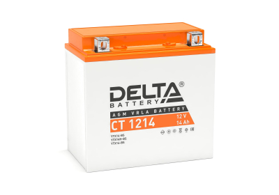 CT 1214 Delta Аккумуляторная батарея МОТОУДАЧА. Магазин мототехники и садового инвентаря с доставкой по всей России