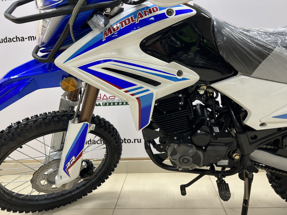 Мотоцикл Motoland XR250 ENDURO (172FMM-5/PR250) белый МОТОУДАЧА. Магазин мототехники и садового инвентаря с доставкой по всей России