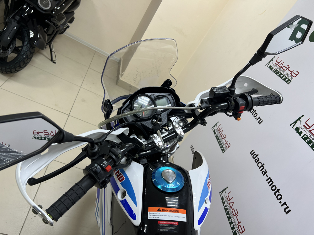 Мотоцикл Motoland XR250 ENDURO (172FMM-5/PR250) белый МОТОУДАЧА. Магазин мототехники и садового инвентаря с доставкой по всей России