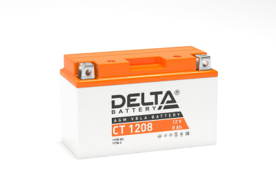 CT 1208 Delta Аккумуляторная батарея МОТОУДАЧА. Магазин мототехники и садового инвентаря с доставкой по всей России
