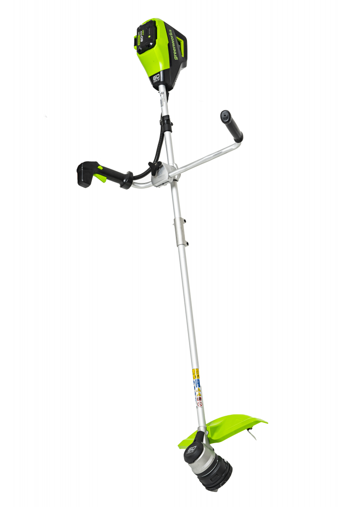 60В Триммер аккумуляторный б/щ 40см с велосипедной ручкой (без АКБ и ЗУ) МОТОУДАЧА. Магазин мототехники и садового инвентаря с доставкой по всей России