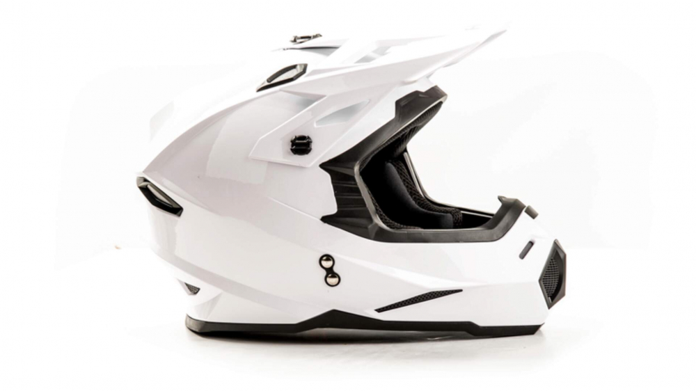 Шлем мото кроссовый HIZER J6801 #2 (M) white МОТОУДАЧА. Магазин мототехники и садового инвентаря с доставкой по всей России