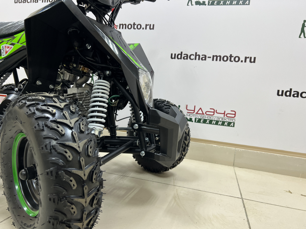 Комплект квадроцикла GEKKON 90 черный-черный-зеленый МОТОУДАЧА. Магазин мототехники и садового инвентаря с доставкой по всей России