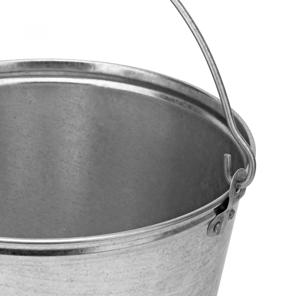 Ведро 12 л, оцинкованное, Россия МОТОУДАЧА. Магазин мототехники и садового инвентаря с доставкой по всей России
