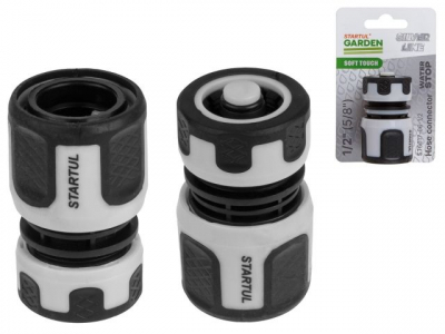 Муфта быстросъемная 1/2"(5/8") с автостоп. STARTUL GARDEN (ST6017-06-1/2) МОТОУДАЧА. Магазин мототехники и садового инвентаря с доставкой по всей России