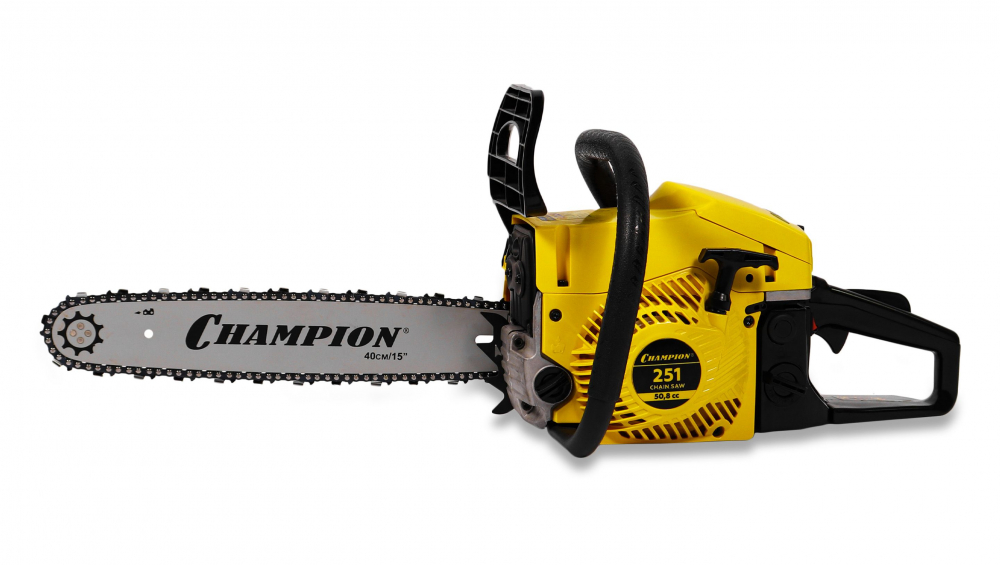Бензопила CHAMPION 251-15"-0,325-1,5-64 (2,3кВт 50,8см³ легкий старт 5,6кг) МОТОУДАЧА. Магазин мототехники и садового инвентаря с доставкой по всей России