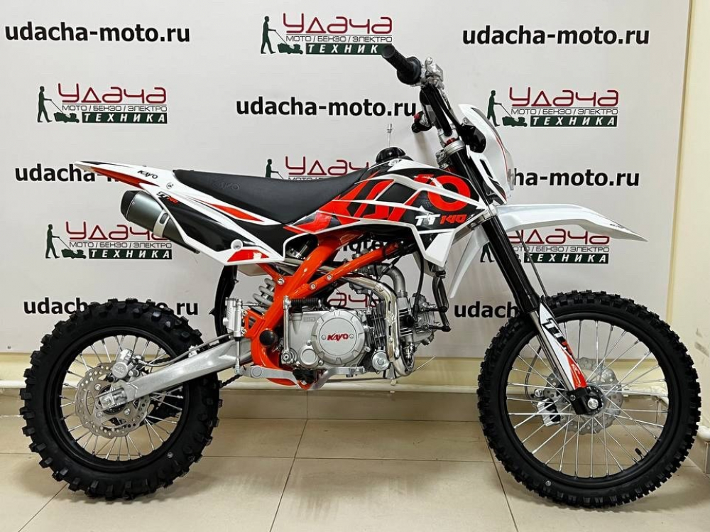 Питбайк KAYO BASIC TT140EM 17/14 KRZ (механ сцепл., эл. стартер) МОТОУДАЧА. Магазин мототехники и садового инвентаря с доставкой по всей России