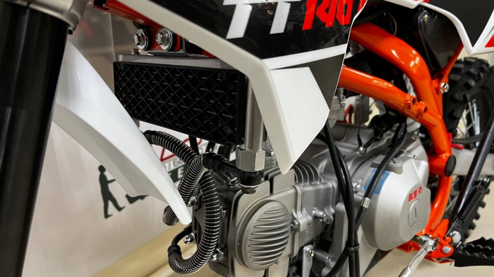 Питбайк KAYO BASIC TT140EM 17/14 KRZ (механ сцепл., эл. стартер) МОТОУДАЧА. Магазин мототехники и садового инвентаря с доставкой по всей России