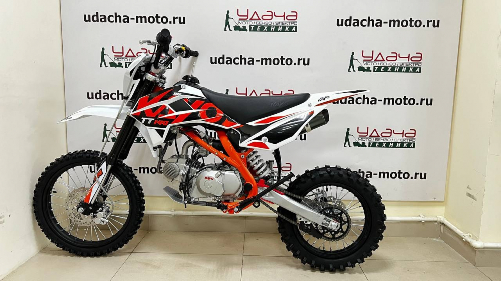 Питбайк KAYO BASIC TT140EM 17/14 KRZ (механ сцепл., эл. стартер) МОТОУДАЧА. Магазин мототехники и садового инвентаря с доставкой по всей России