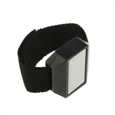 Браслет магнитный Bohrer 50х25 мм (1 большой магнит, черный ремешок на липучке) (блистер) (96/12/1) МОТОУДАЧА. Магазин мототехники и садового инвентаря с доставкой по всей России