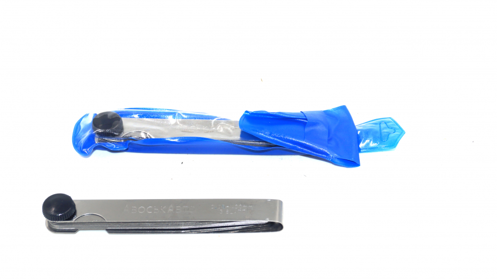 Щупы набор (металлич. корпус) 0,05-1,0мм МОТОУДАЧА. Магазин мототехники и садового инвентаря в Калуге