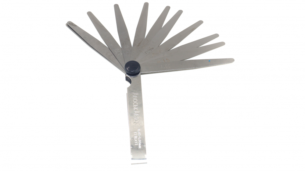 Щупы набор (металлич. корпус) 0,05-1,0мм МОТОУДАЧА. Магазин мототехники и садового инвентаря в Калуге