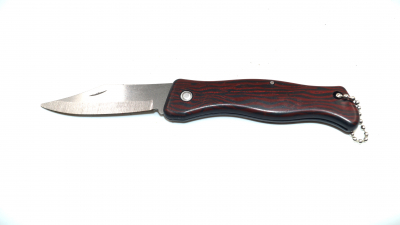 Нож складной, цв. дерев., дл. клинка 60 мм/1200/ Удача. Магазин садового инвентаря и техники в Калуге
