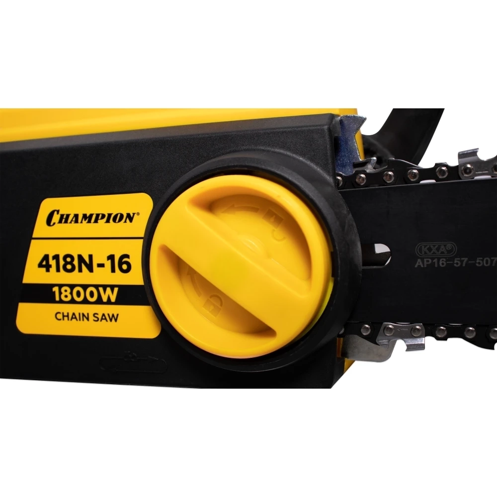 Электропила CHAMPION  418N-16" 3/8-1,3-57 (1,8кВт 3,8кг), CHAMPION, 418N-16 МОТОУДАЧА. Магазин мототехники и садового инвентаря в Калуге