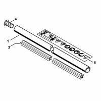 Штанга с направляющей вала Fs- 55 МОТОУДАЧА. Магазин мототехники и садового инвентаря с доставкой по всей России