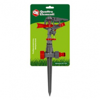 Разбрызгиватель импульсный QUATTRO ELEMENTI пластик, радиус до 12 метров МОТОУДАЧА. Магазин мототехники и садового инвентаря с доставкой по всей России