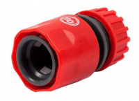 Соединитель быстроразъемный QUATTRO ELEMENTI для шланга 1/2", пластик МОТОУДАЧА. Магазин мототехники и садового инвентаря с доставкой по всей России